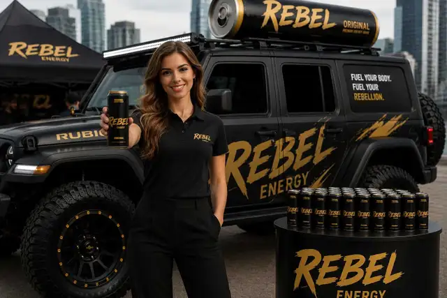 Promo Brand Ambassador – Rebel Energy Drink (Part-Time / Casual)