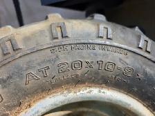 Ohtsu M/R501 AT 20X10-9 Yamaha Banshee 2 Aluminum Rear Wheels - Photo 9