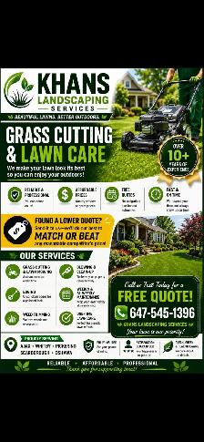 Premium Lawn Care! 10  years of experience