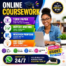 ONLINE COURSEWORK, TERM PAPER, REPORT WRITING, RESEARCH PROPOSAL
