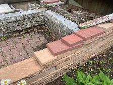 bricks, and cement blocks