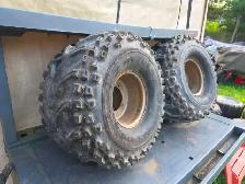 Dick Creek Spider Trac 22x12.50x8 Yamaha Banshee 350 Rear Wheels - Photo 3