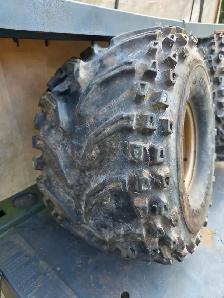 Dick Creek Spider Trac 22x12.50x8 Yamaha Banshee 350 Rear Wheels - Photo 4