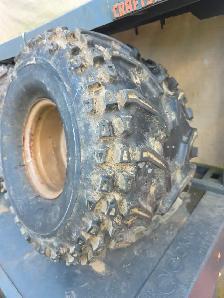 Dick Creek Spider Trac 22x12.50x8 Yamaha Banshee 350 Rear Wheels - Photo 5