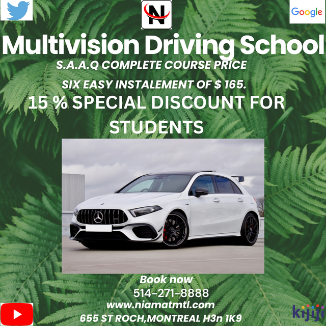 CLASS-5, CAR FULL COURSE FROM S.A.A.Q APRROVED DRIVING SCHOOL