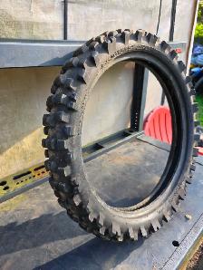 Dunlop Sports D756 100/90-19 Knobby Rear Tire - Photo 2