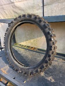 Dunlop Sports D756 100/90-19 Knobby Rear Tire - Photo 4