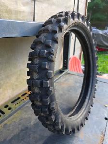 Dunlop Sports D756 100/90-19 Knobby Rear Tire - Photo 7