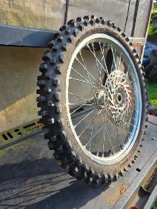 Bridgestone Motocross -M401A 90/100-21 Honda CRF450R Front Wheel - Photo 4