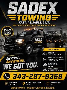 Sadex Towing – 24/7 Towing & Roadside Assistance