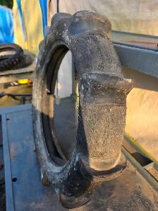 Paddle Rear Dirtbike Tire And Tube Combination 19' ??? - Photo 3