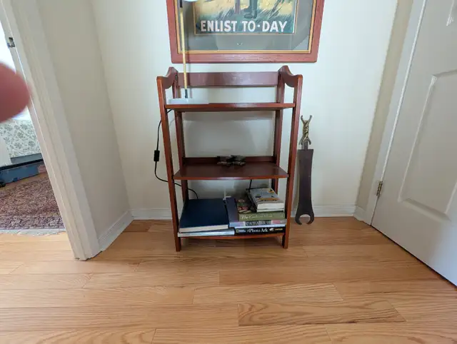 Wooden Book Shelf