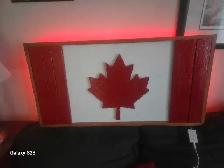 Canadian Flag LED Wall Art - Photo 2