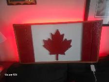 Canadian Flag LED Wall Art - Photo 3
