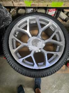 14' Golf Cart rims & tires