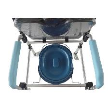Mobile Transport Commode Chair Shower Toilet Wheelchair 056512 - Photo 7