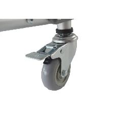 Mobile Transport Commode Chair Shower Toilet Wheelchair 056512 - Photo 8
