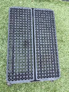 heavy duty solid platform step
