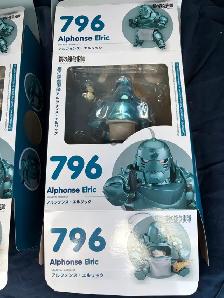 2 NENDOROID 798 Alphonse Elric Fullmetal Alchemist Figures ! - Photo 3
