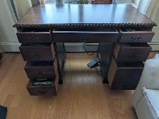 Wooden Desk - Photo 2