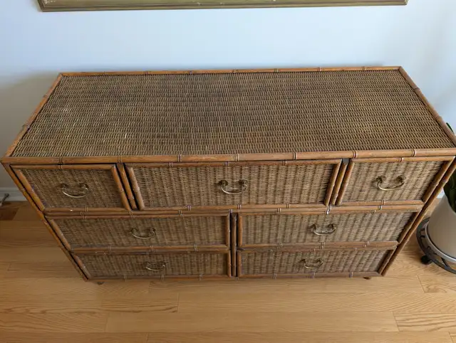 Wicker Drawer Set