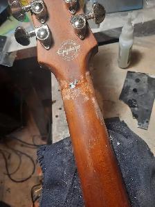 Guitar Shoppe Calgary headstock repair - Photo 9