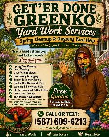 Yard Work, Cleanups, Odd Jobs & Light Hauling, NE/SE Calgary,