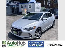 2017 Hyundai Elantra LIMITED-NAV-LEATHER-SUNROOF-HEATED SEATS