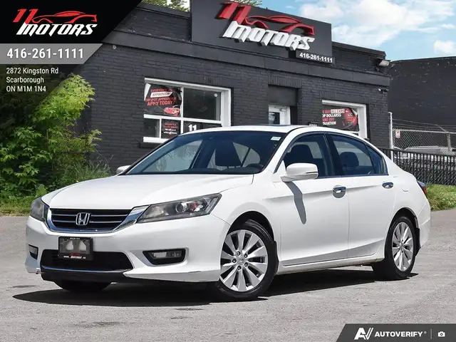 2015 Honda Accord 4dr V6 Auto EX-L | LEATHER | NO ACCIDENTS | CE
