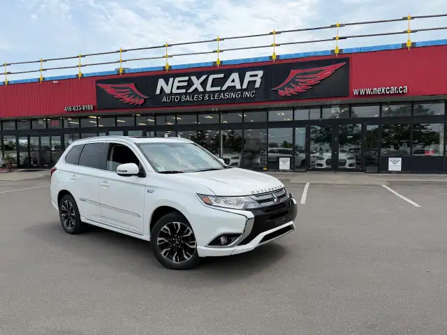2018 Mitsubishi Outlander PHEV SE S-AWC HYBRID AWD LEATHER SUNRO