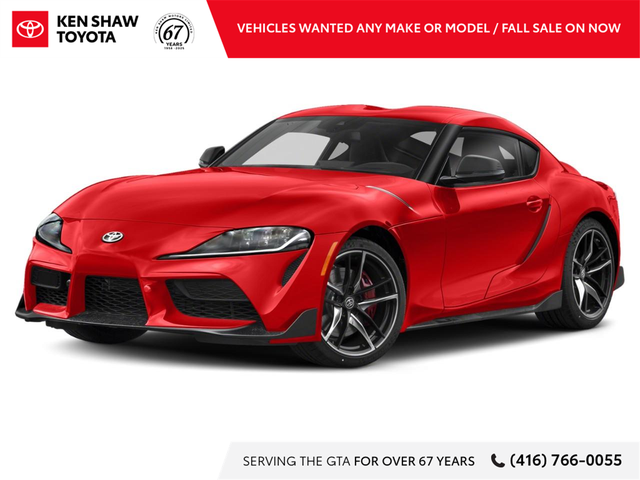 2021 Toyota GR Supra 3.0 LOW KM TOYOTA CERTIFIED