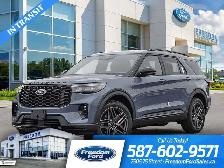 2026 Ford Explorer ST-Line | Premium Pkg | Rear Cam | Parking