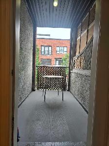 4 ½ de l'Église Verdun - 1 grand chambre   balcon  et 1 chambre - Photo 2