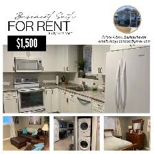 For Suite Rent -  2 Bedroom