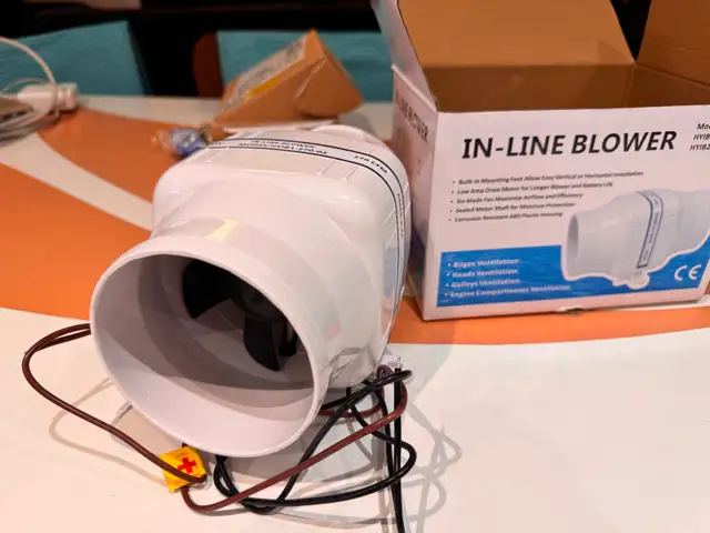 Marine Inline Blower Fan