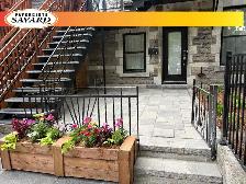INSTALLATION & RÉPARATION PAVÉ UNIS MONTRÉAL