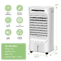 PORTABLE HUMIDIFIER WITH COOL AIR 3 IN ONE WITH REMOTE COSTWAY