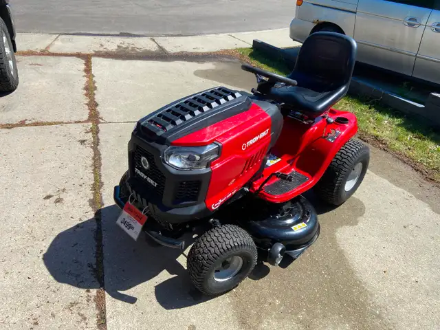 NEW - TROY-BILT LAWN TRACTOR and TRAILER