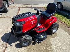 NEW - TROY-BILT LAWN TRACTOR and TRAILER - Photo 2