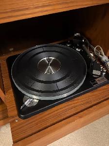 Mid-Century Teak entertainment unit with ELAC Record Player - Photo 3
