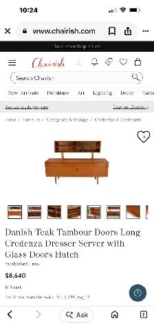 Mid-Century Teak entertainment unit with ELAC Record Player - Photo 6