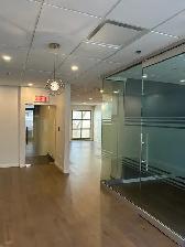 Commercial renovated office space for rent facing metro station