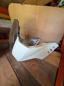 1985 Honda VF500 Interceptor OEM Stock Upper With Windshield - Photo 8