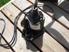 1/3 hp submersible sump pump
