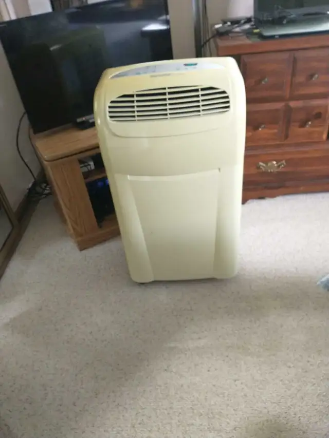 Delonghi air conditioner 9000 btu with all the accessories