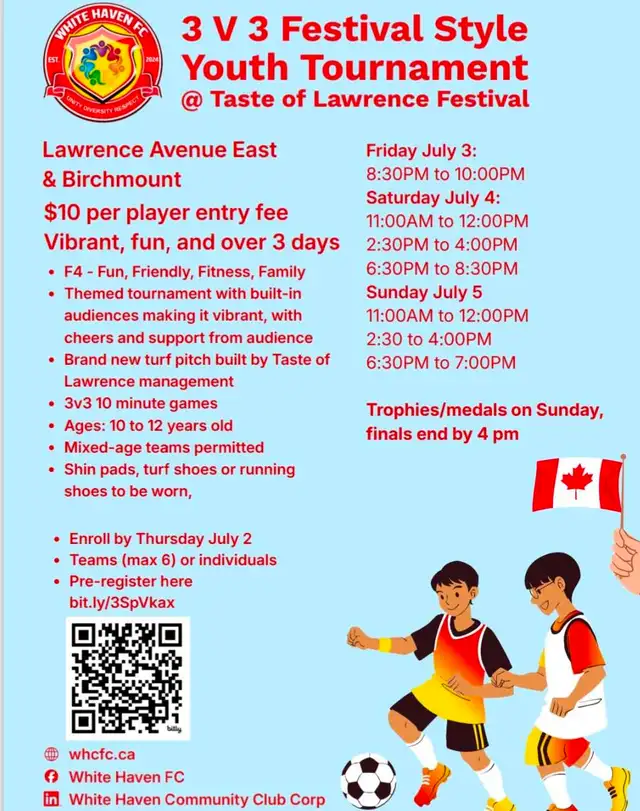 Kids Soccer Registration This Weekend at Taste of Lawrence