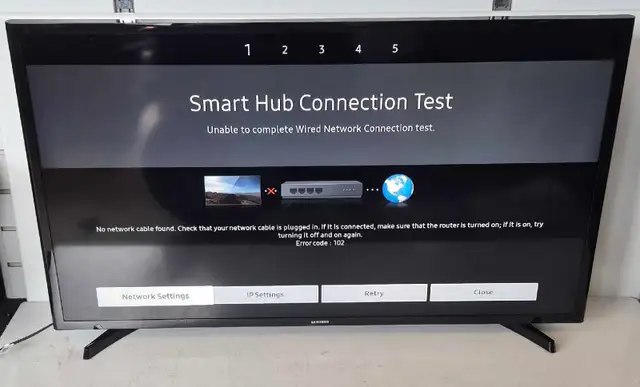40' 4K Smart Samsung TV With Remote & Cord (31137986)