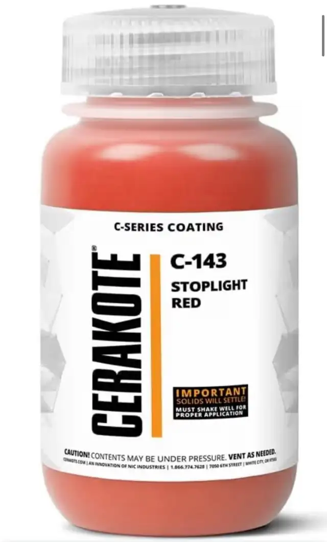 spray painter ( cerakote )  Nitride, DLC (Diamond-Like Car