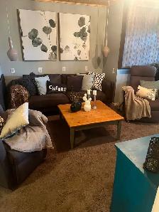 Available TODAY, furnished bedrm,livingrm, bathrm, kitchenette