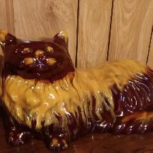 Ceramic Cat Figurine